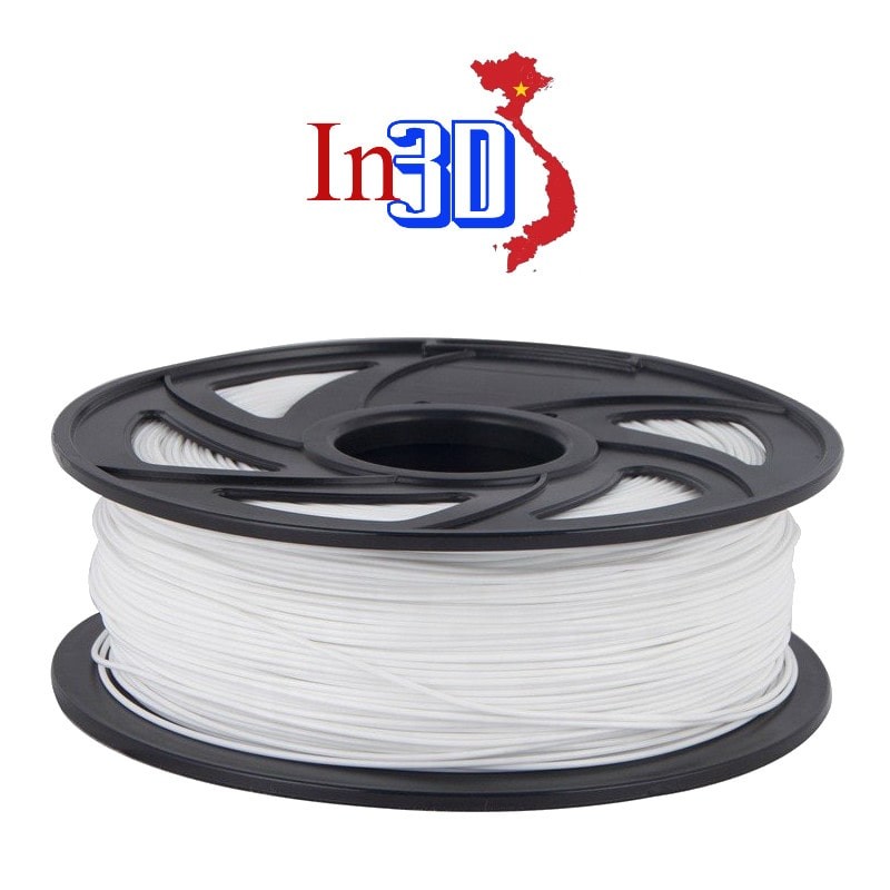 3D printing filament ABS white 1.75mm 1kg